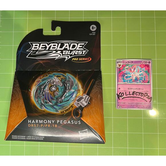 Beyblade Burst Pro Series Harmony Pegasus DR57-P/PR-18 - Picture 2 of 2